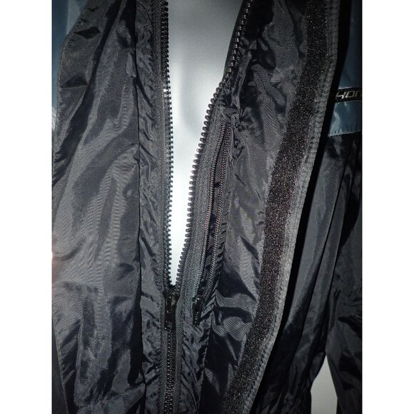 Motophoria Motorcycle Jacket Mens XL Wind Rain Packable Black Reflective‎ - Picture 7 of 8